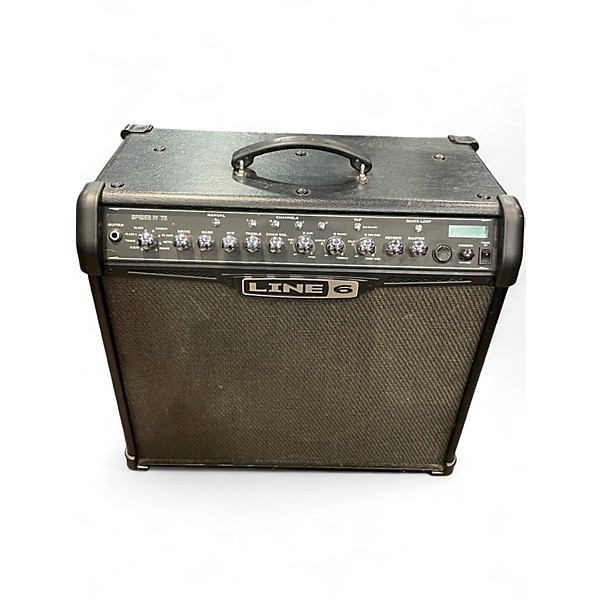 Used Line 6 Spider IV 75W 1x12 Guitar Combo Amp