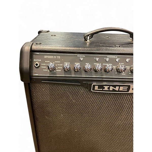 Used Line 6 Spider IV 75W 1x12 Guitar Combo Amp