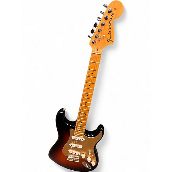 Used 2014 Fender LIMITED EDITION "10 FOR 15" 70S HARDTAIL STRATOCASTER 3 Tone Sunburst Solid Body Electric Guitar