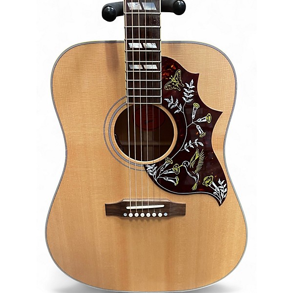 Used 2024 Gibson Hummingbird Faded Natural Acoustic Electric Guitar