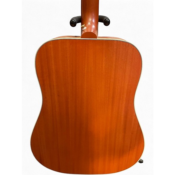 Used 2024 Gibson Hummingbird Faded Natural Acoustic Electric Guitar