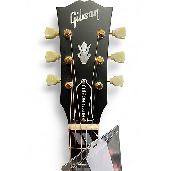 Used 2024 Gibson Hummingbird Faded Natural Acoustic Electric Guitar