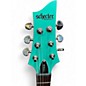 Used Schecter Guitar Research c6 deluxe Seafoam Green Solid Body Electric Guitar