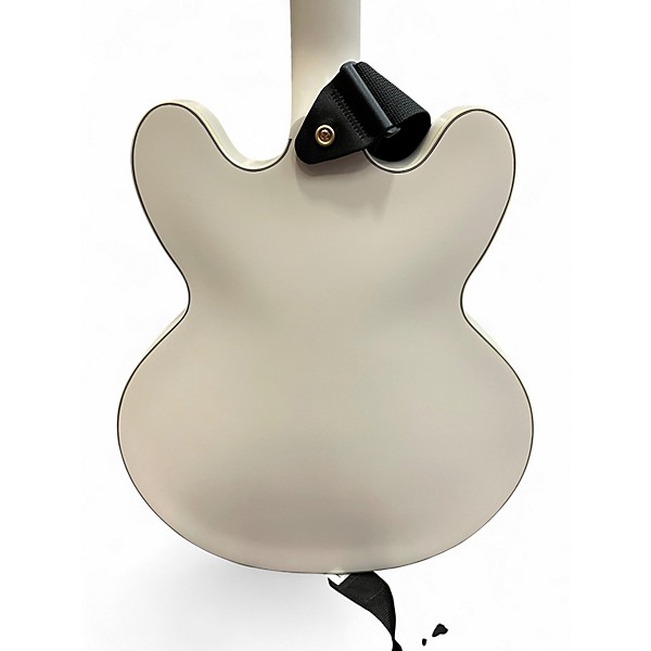Used 2023 Epiphone emily wolfe Sheraton White Hollow Body Electric Guitar