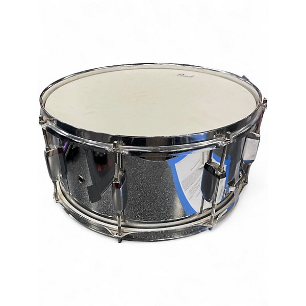 Used Pearl 14.25in STEEL SHELL Chrome Drum