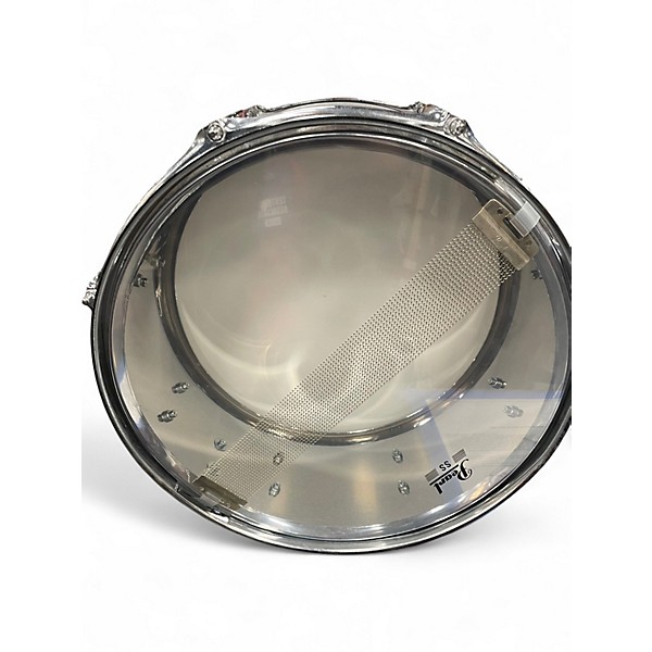 Used Pearl 14.25in STEEL SHELL Chrome Drum