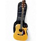 Used Fender f-230CE Natural Acoustic Electric Guitar thumbnail