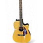 Used Fender f-230CE Natural Acoustic Electric Guitar