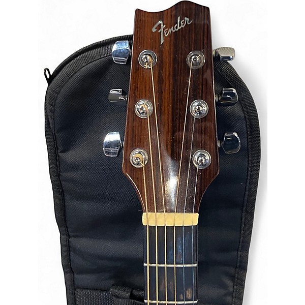 Used Fender f-230CE Natural Acoustic Electric Guitar