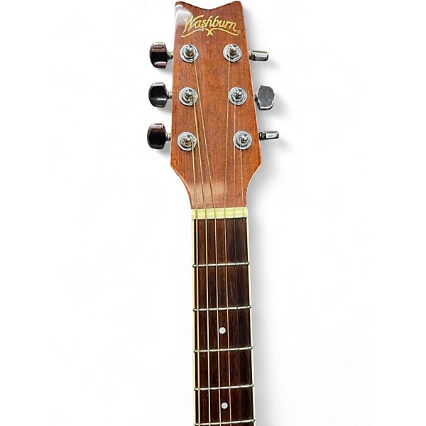 Used Washburn D10S Natural Acoustic Guitar