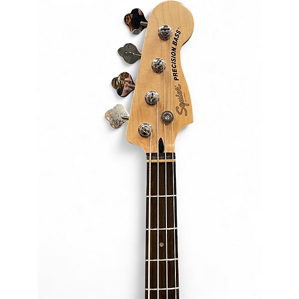 Used Squier Affinity Precision Bass Sunburst Electric Bass Guitar