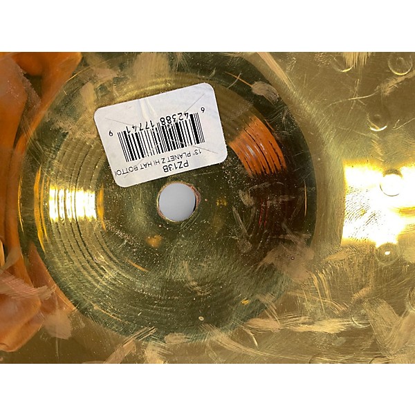 Used Zildjian 13in Planet Z Hi Hat Pair Cymbal