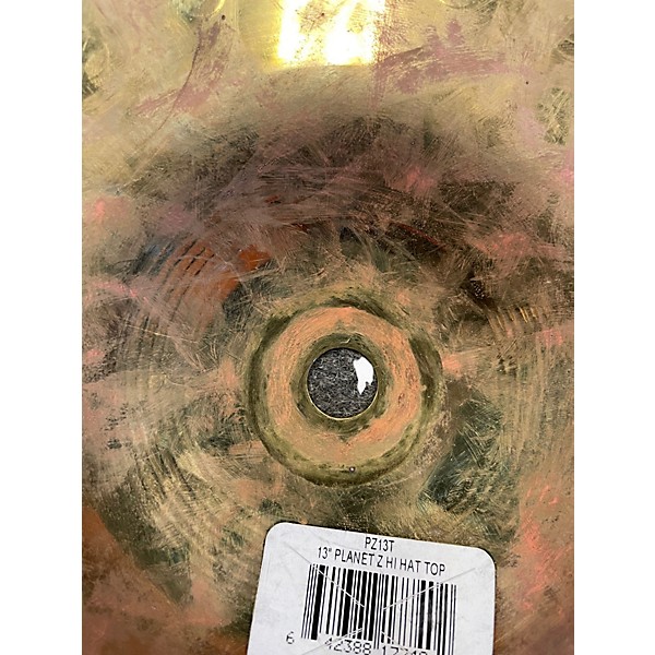 Used Zildjian 13in Planet Z Hi Hat Pair Cymbal