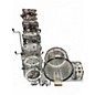 Used DW 7 Piece Design Series Acrylic Clear Drum Kit thumbnail