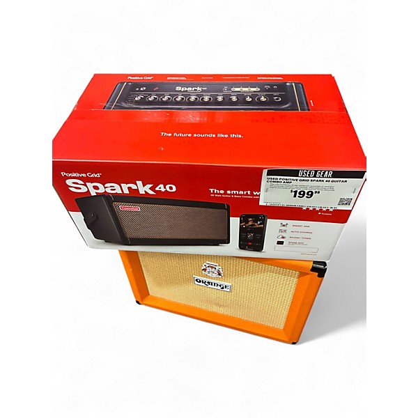 Used Positive Grid Spark 40 Guitar Combo Amp