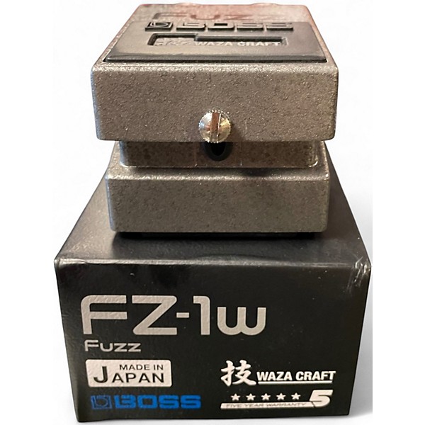 Used BOSS FZw fuzz Effect Pedal