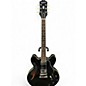 Used Epiphone ES335 Black Hollow Body Electric Guitar thumbnail
