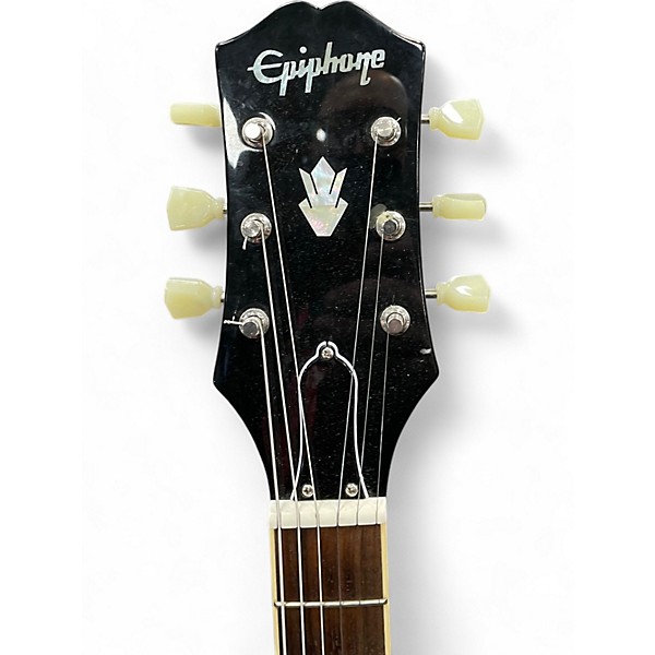 Used Epiphone ES335 Black Hollow Body Electric Guitar