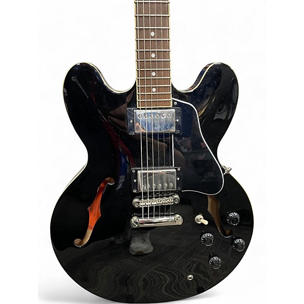 Used Epiphone ES335 Black Hollow Body Electric Guitar