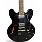 Used Epiphone ES335 Black Hollow Body Electric Guitar