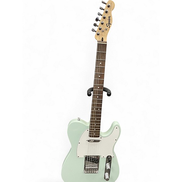 Used Squier Affinity Telecaster SURF GREEN Solid Body Electric Guitar