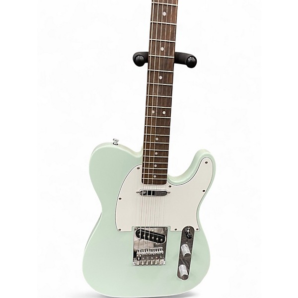 Used Squier Affinity Telecaster SURF GREEN Solid Body Electric Guitar