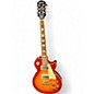 Used Epiphone Les Paul Standard Cherry Sunburst Solid Body Electric Guitar thumbnail