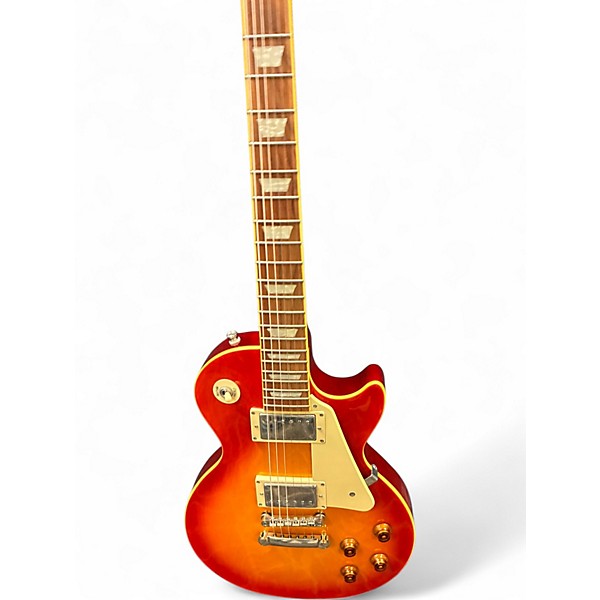 Used Epiphone Les Paul Standard Cherry Sunburst Solid Body Electric Guitar