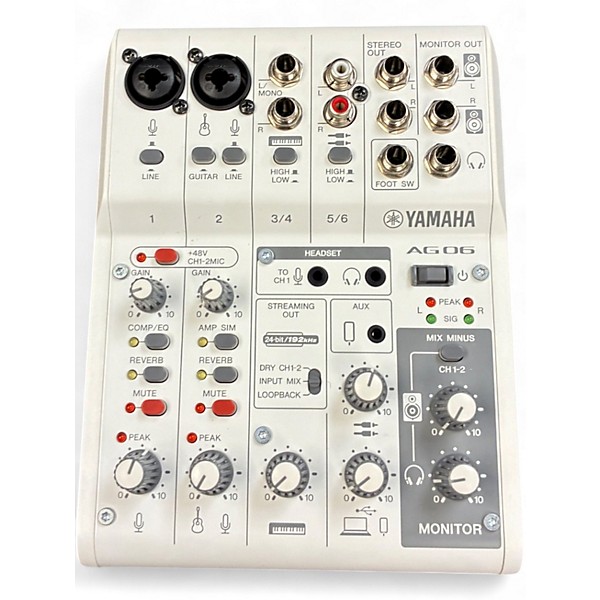 Used Yamaha AG06 Digital Mixer