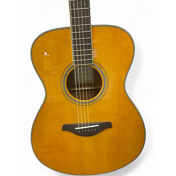 Used Yamaha FSTA TransAcoustic Concert Natural Acoustic Electric Guitar