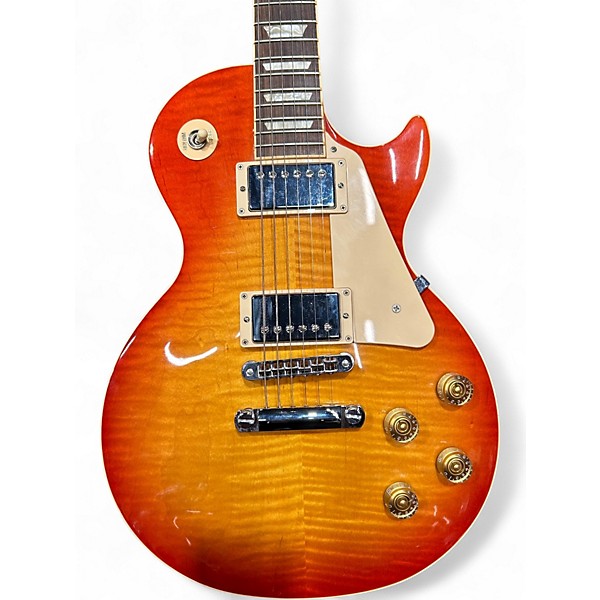Used 2012 Gibson Les Paul Traditional 2 Color Sunburst Solid Body Electric Guitar
