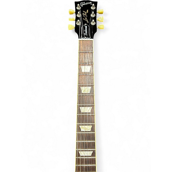 Used 2012 Gibson Les Paul Traditional 2 Color Sunburst Solid Body Electric Guitar