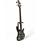Used 2018 Ibanez SR300 BLACK PLANET MATTE Electric Bass Guitar