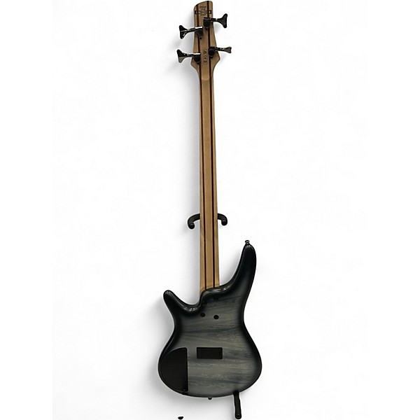 Used 2018 Ibanez SR300 BLACK PLANET MATTE Electric Bass Guitar