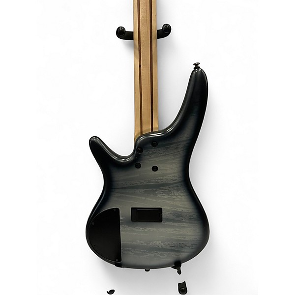 Used 2018 Ibanez SR300 BLACK PLANET MATTE Electric Bass Guitar