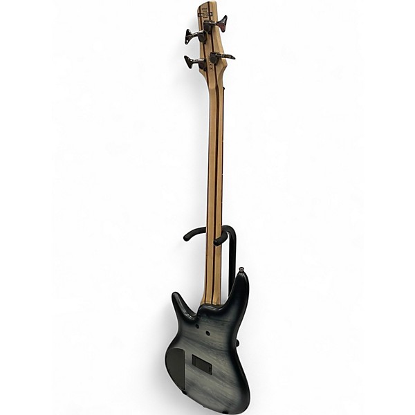 Used 2018 Ibanez SR300 BLACK PLANET MATTE Electric Bass Guitar