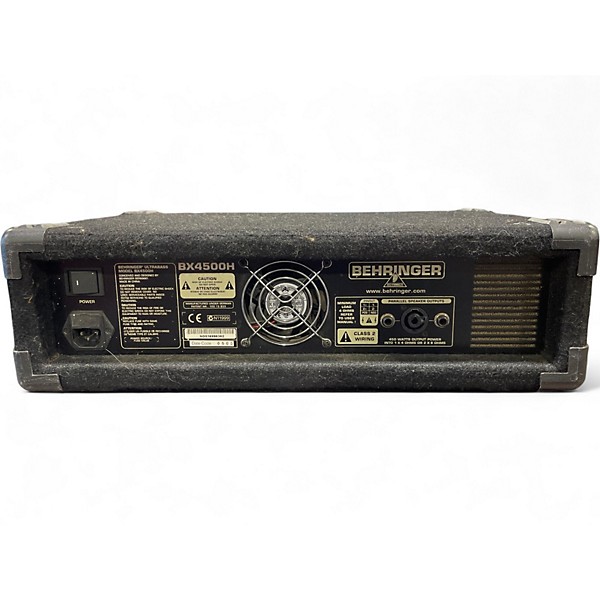 Used Behringer Ultrabass BX4500H Bass Amp Head