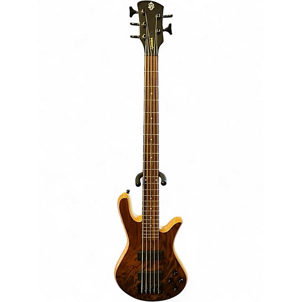 Used Spector Legend 5 Classic WALNUT BURL Electric Bass Guitar