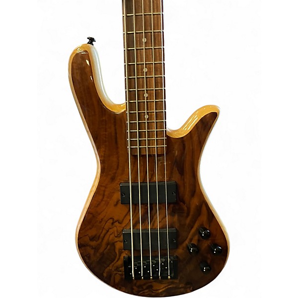 Used Spector Legend 5 Classic WALNUT BURL Electric Bass Guitar