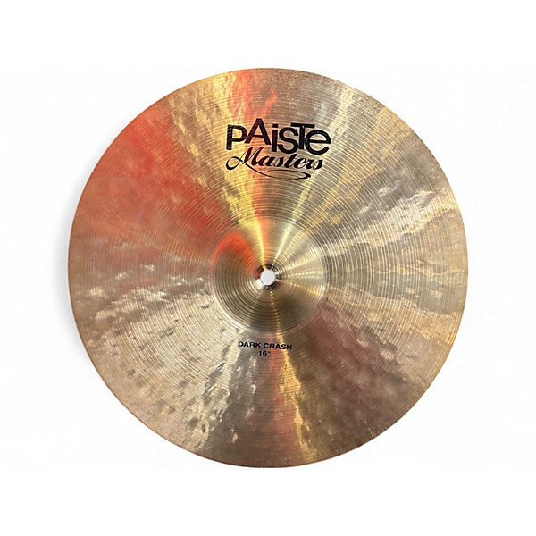 Used Paiste 16in Masters Dark Cymbal
