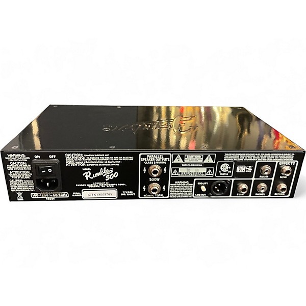 Used Fender Rumble V3 500W Bass Amp Head