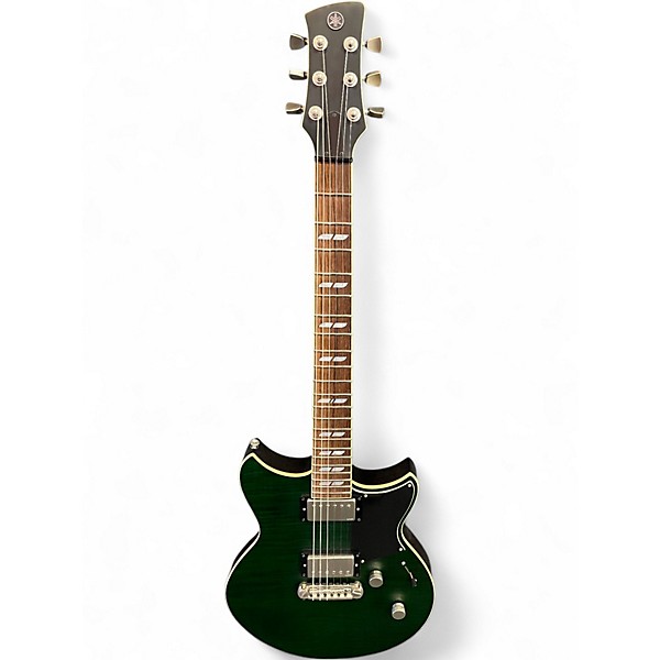 Used Yamaha RS620 Snake Eye Green Solid Body Electric Guitar