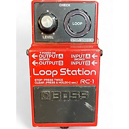 Used BOSS RC1 Loop Station Pedal