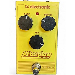 Used TC Electronic Afterglow Chorus Effect Pedal