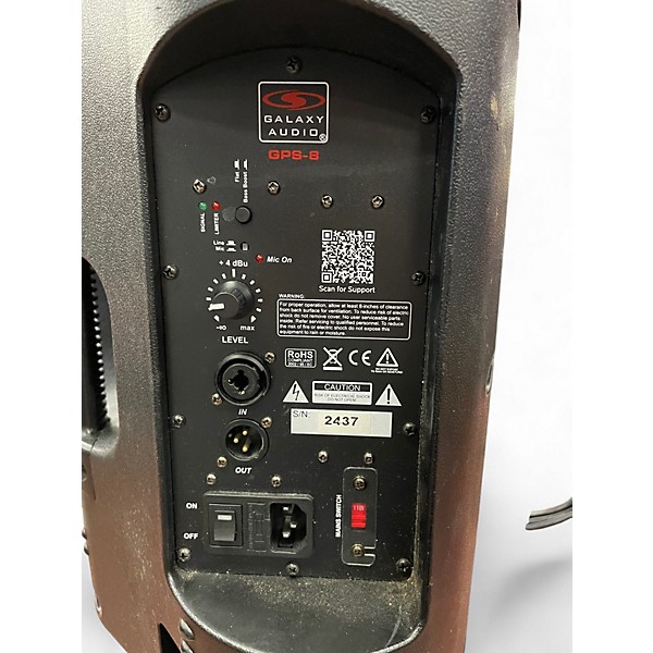 Used Galaxy Audio GPS-8 Powered Monitor