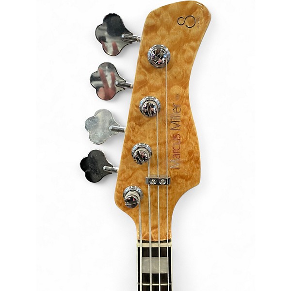 Used Sire Marcus Miller V9 Alder SPALTED ALDER Electric Bass Guitar