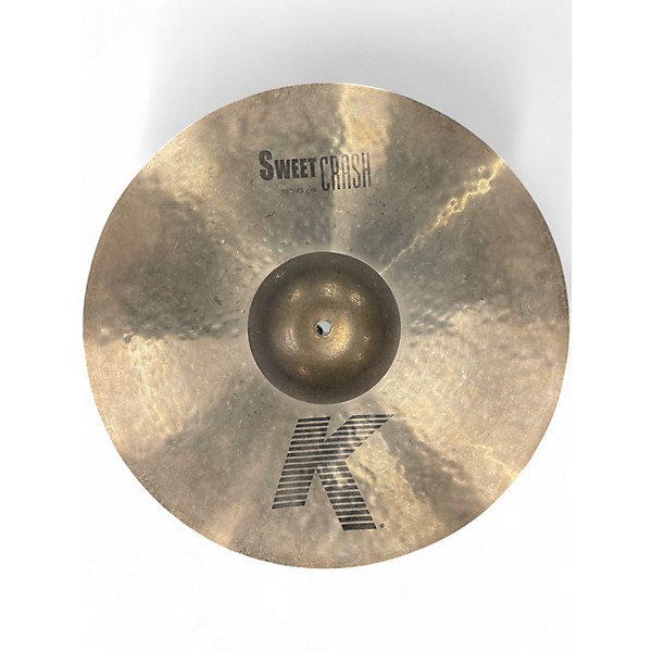 Used Zildjian 18in K Sweet Crash Cymbal