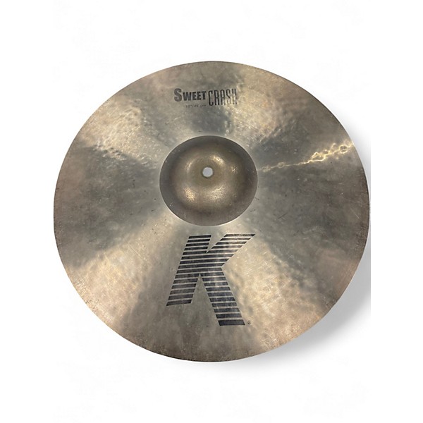Used Zildjian 18in K Sweet Crash Cymbal