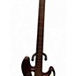 Used Fender Standard Fretless Jazz Bass METALLIC CRIMSON Electric Bass Guitar