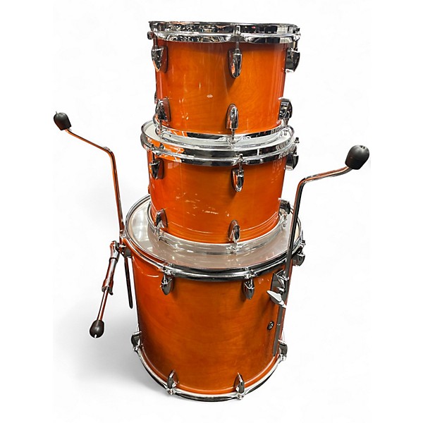 Used Yamaha 4 Piece Stage Custom Honey Amber Drum Kit